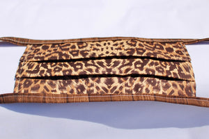 Natural Leopard Print Mask